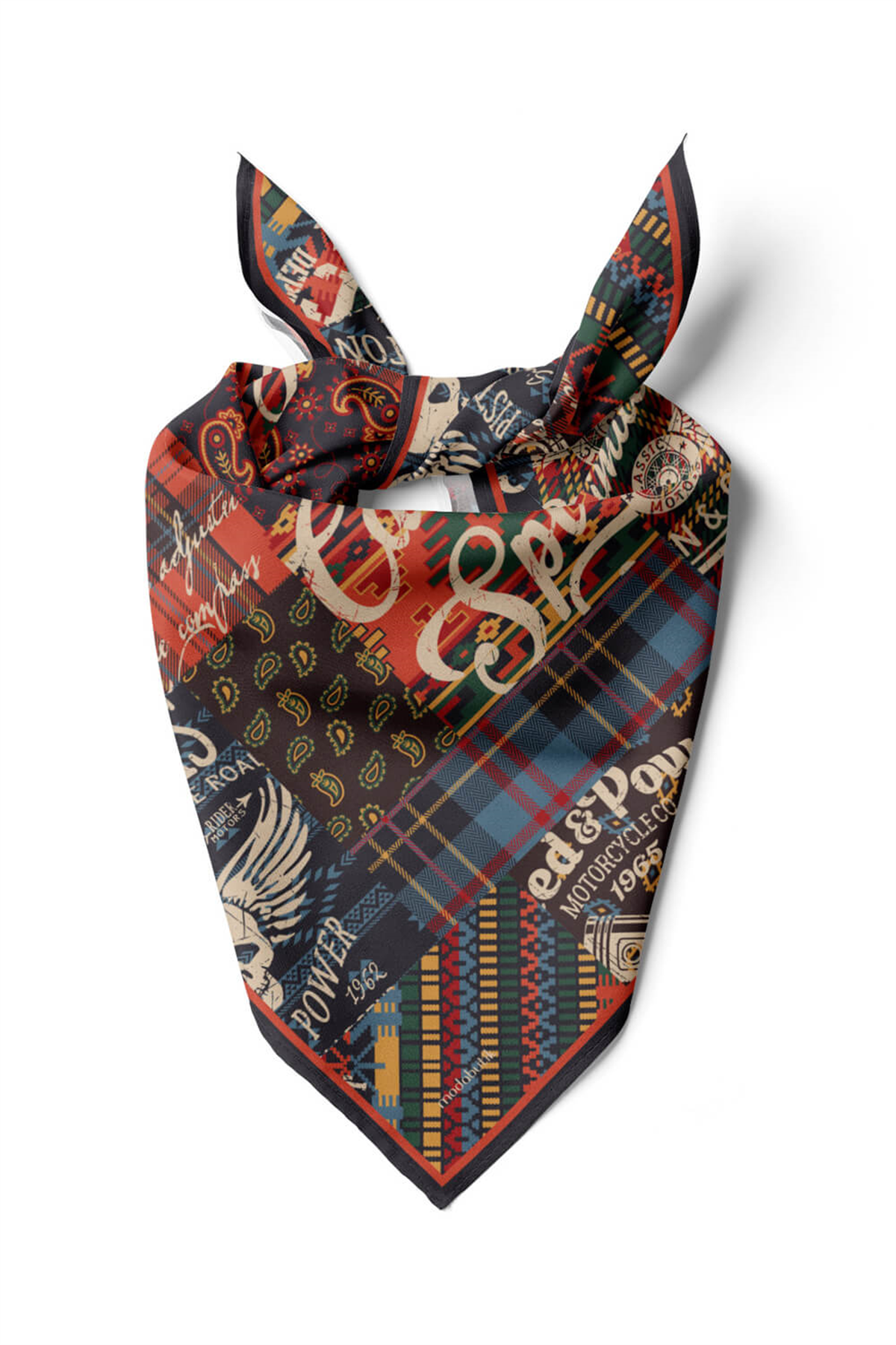 Modabutik Etnik Desenli Bandana