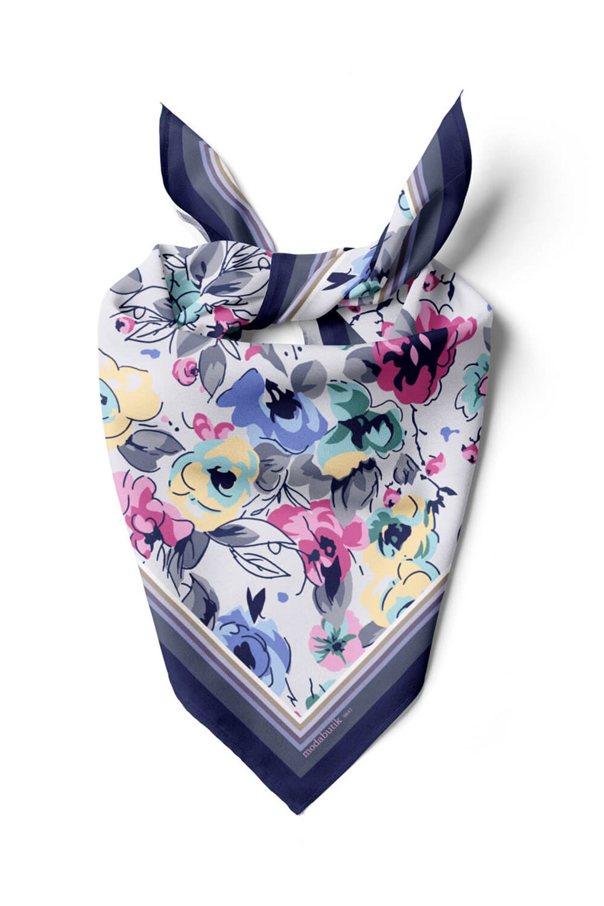 G114 KADIN DESENLİ BANDANA