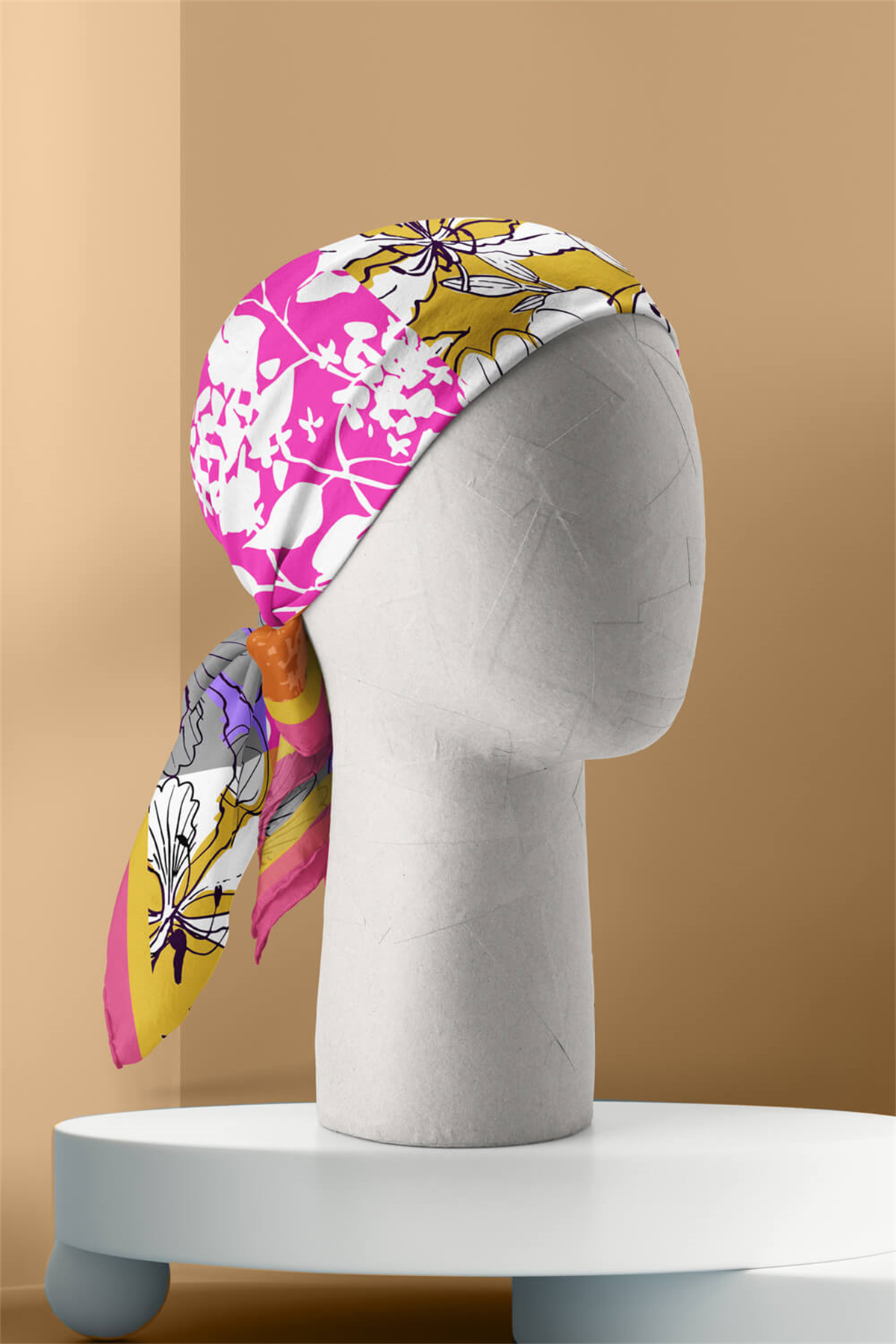 D31 KADIN DESENLİ BANDANA