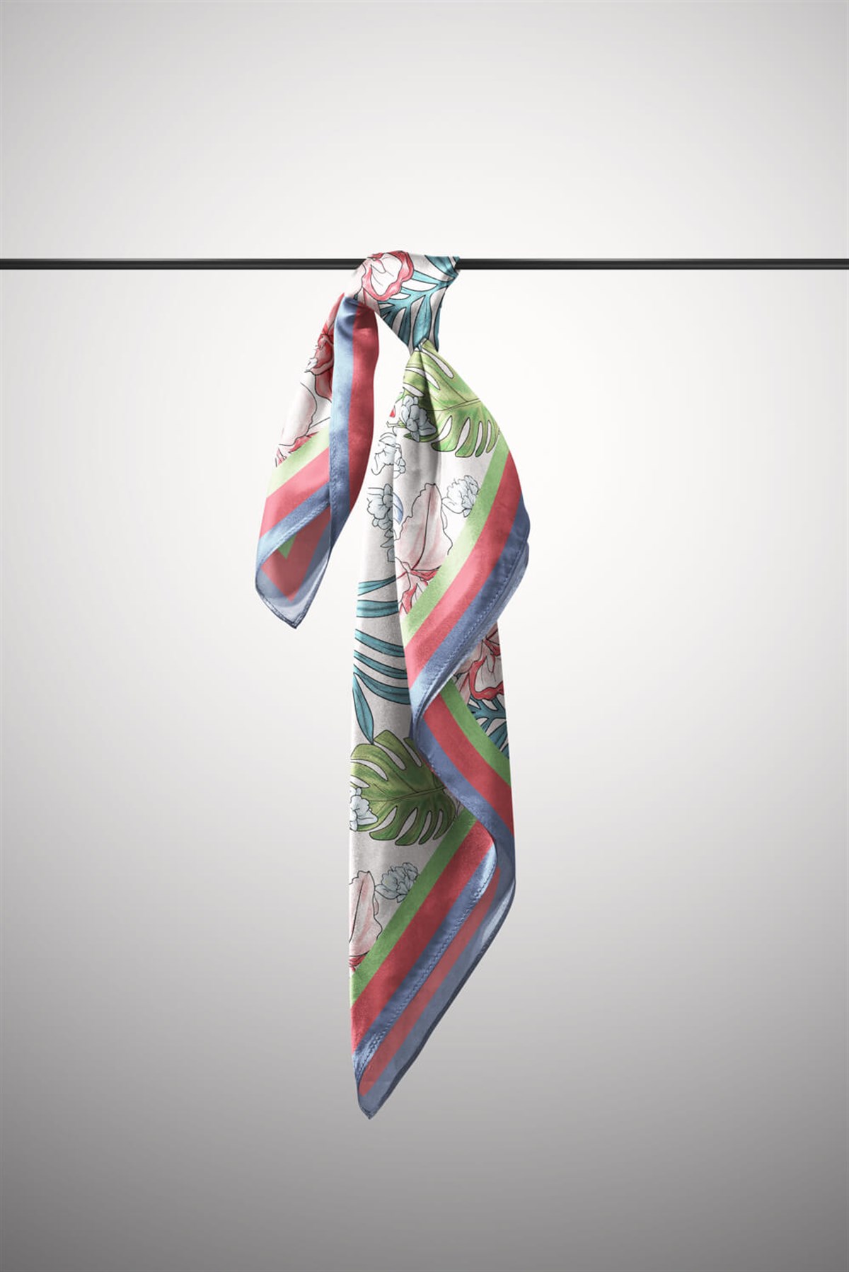 Violla F57 TROPICAL FLOWERS BANDANA