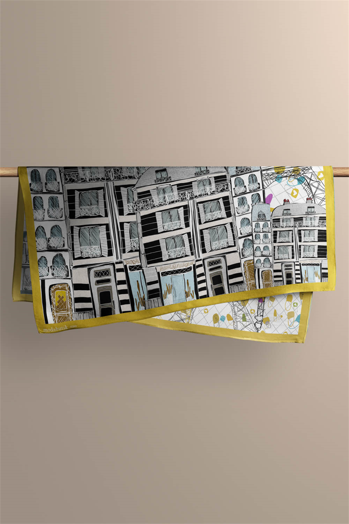 C66 KADIN DESENLİ BANDANA