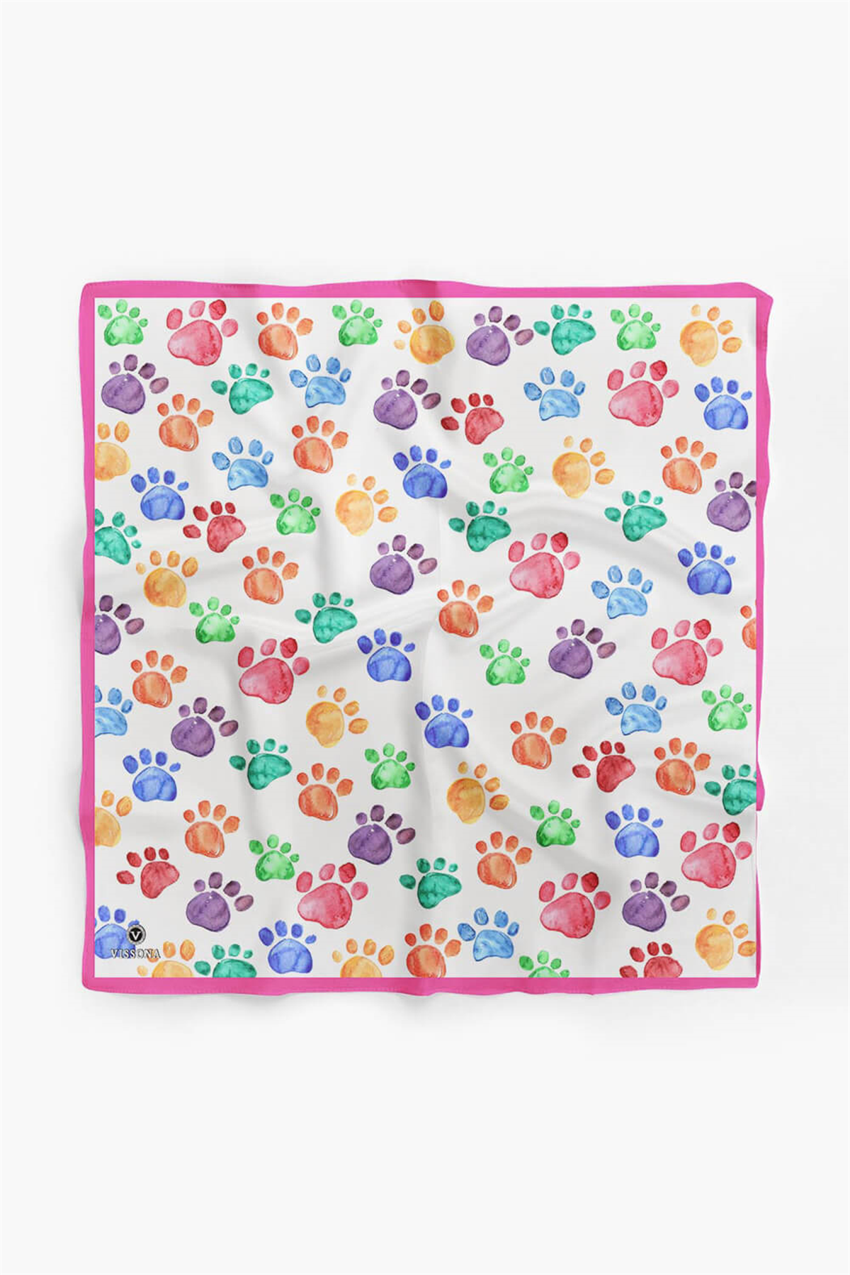 100% Silk Headscarf for Women - 22