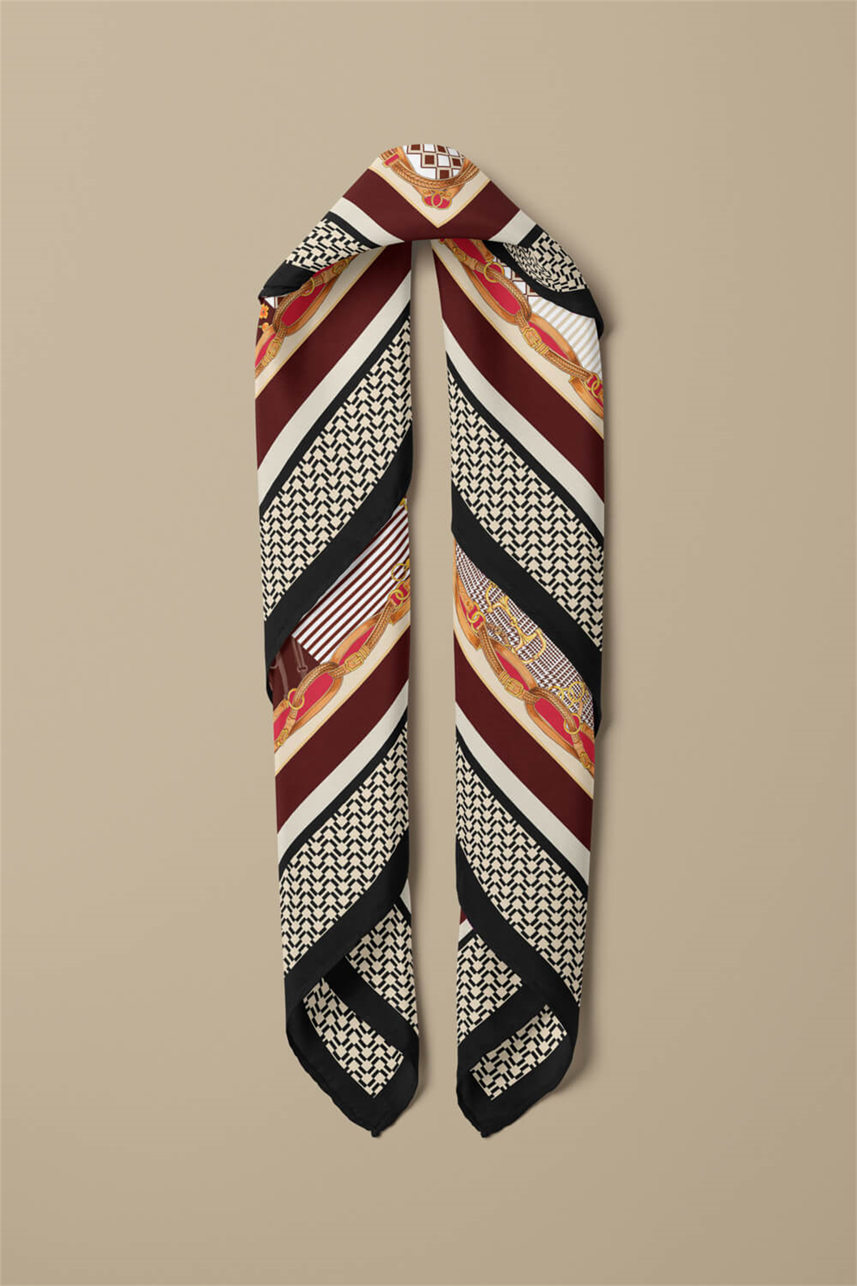 G91 KADIN DESEN BANDANA DG-547