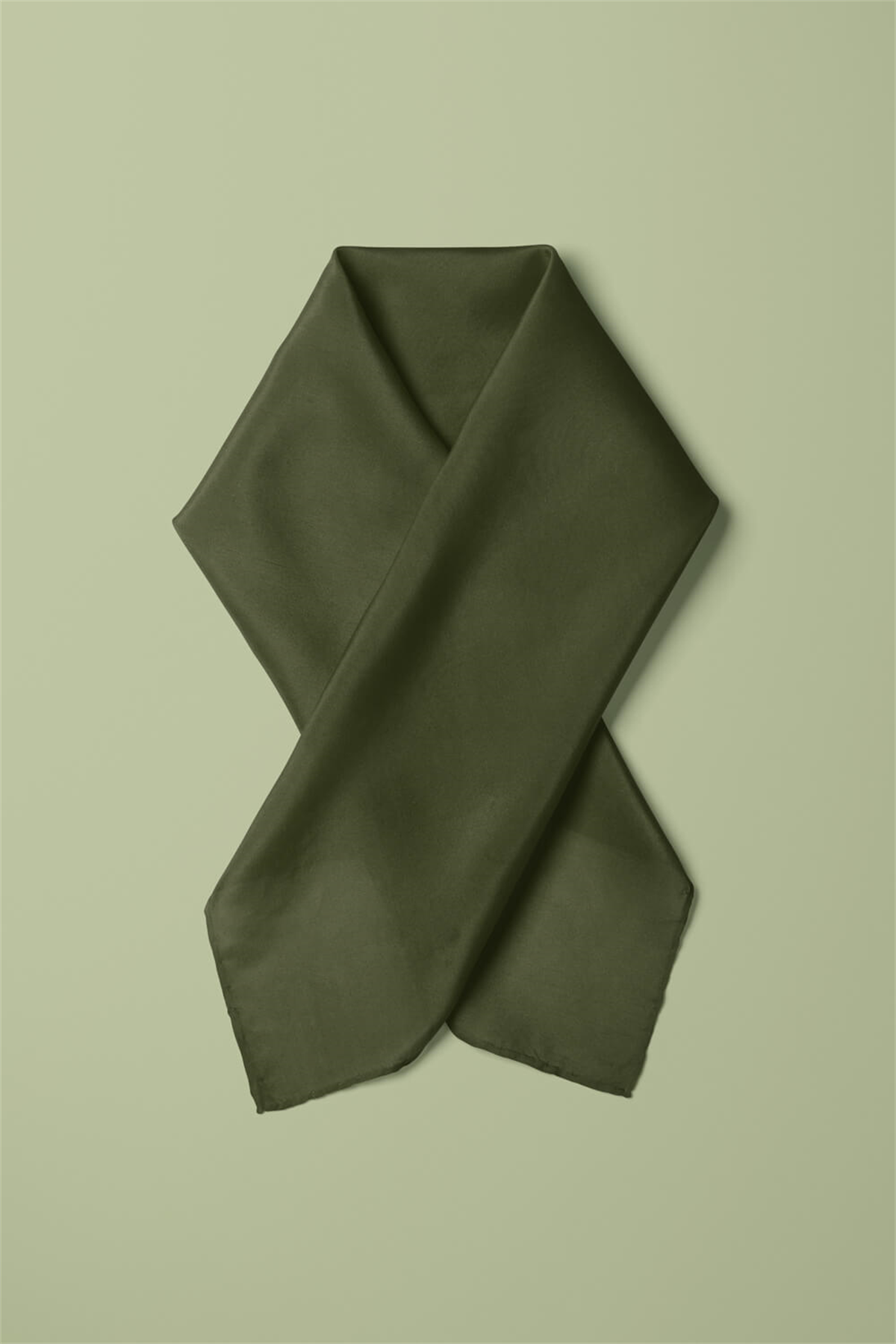 Şifon Haki Bandana