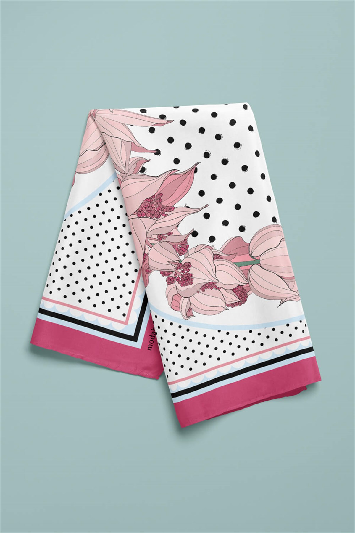 Violla F78 DELICATE FLOWERS BANDANA