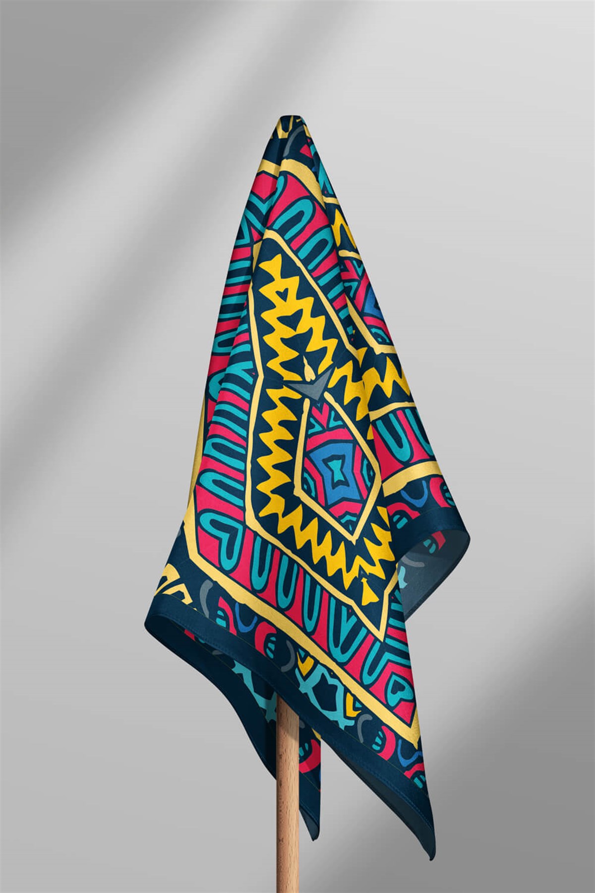 A114 Violla Etnik Desenli Bandana