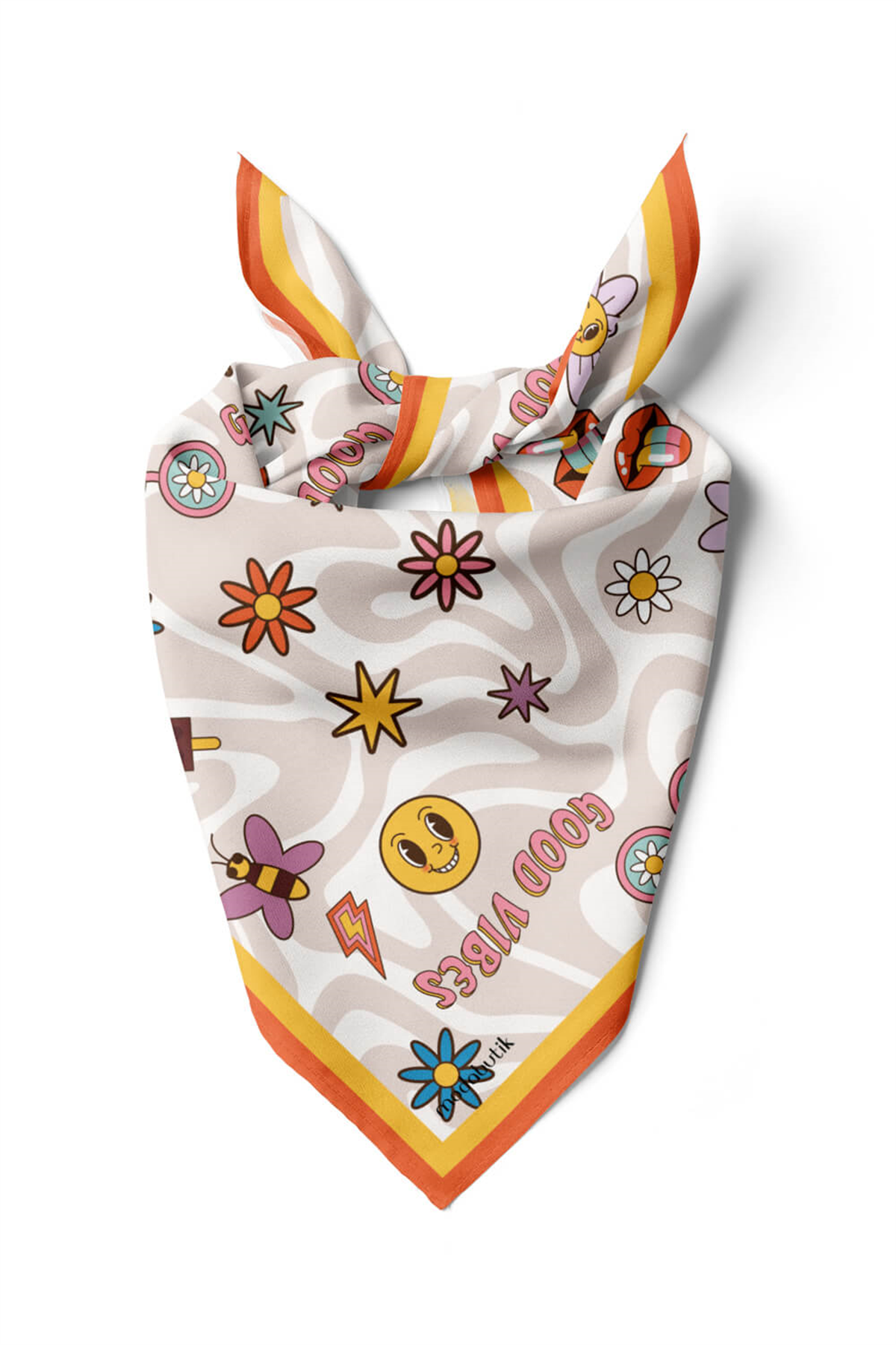 B1 Modabutik Good Vibes Bandana