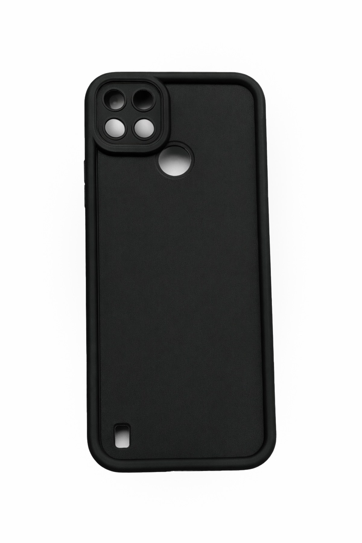 Realme C21Y / Realme C25Y Kılıf – Kamera Çıkıntılı – Mat Silikon Telefon Kılıfı