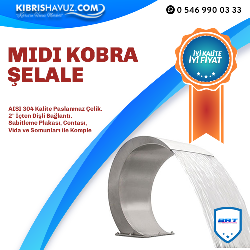 Midi Kobra Havuz Şelalesi | Havuz Şelalesi | 