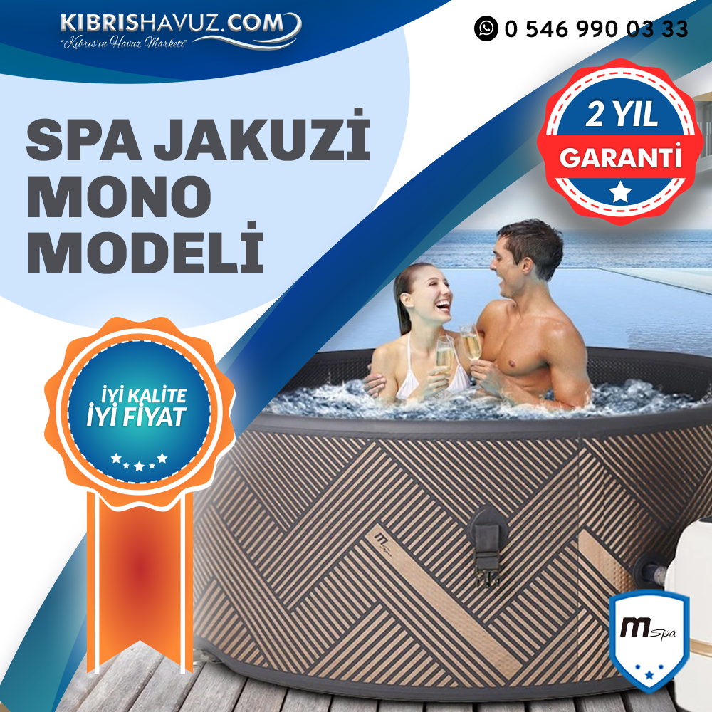 Spa Jakuzi Mono Havuz - 6 Kişilik | Spa Jakuzi Sauna | Spa Jakuzi | Spa Jakuzi Mono Havuz F-MO061 6 Kişilik | MSPA | Havuz.com.tr - Havuz Malzemeleri & Ekipmanları