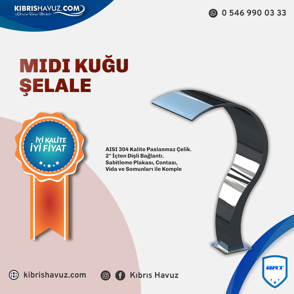 Midi Kuğu Havuz Şelalesi | Havuz Şelalesi | Midi Kuğu Havuz Şelalesi