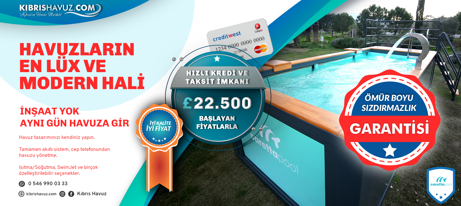 Caretta Pool Kıbrıs'ta