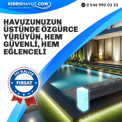 Havuz Üstü PVC Kapama | Havuz Örtüsü  | Havuz üstü platform ve kapama sistemleri, kibrishavuz.com ile Kıbrıs'ta...