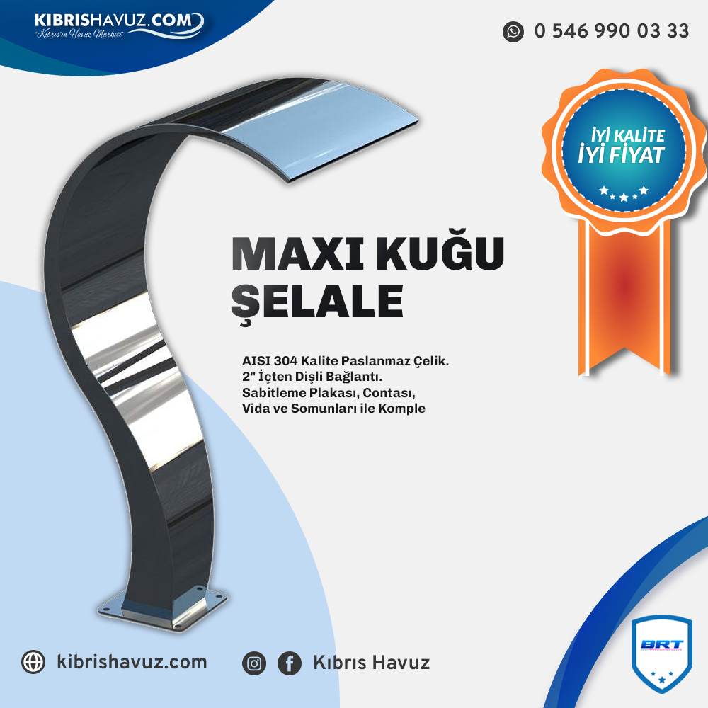Maxi Kuğu Havuz Şelalesi | Havuz Şelalesi | Maxi Kobra Şelale