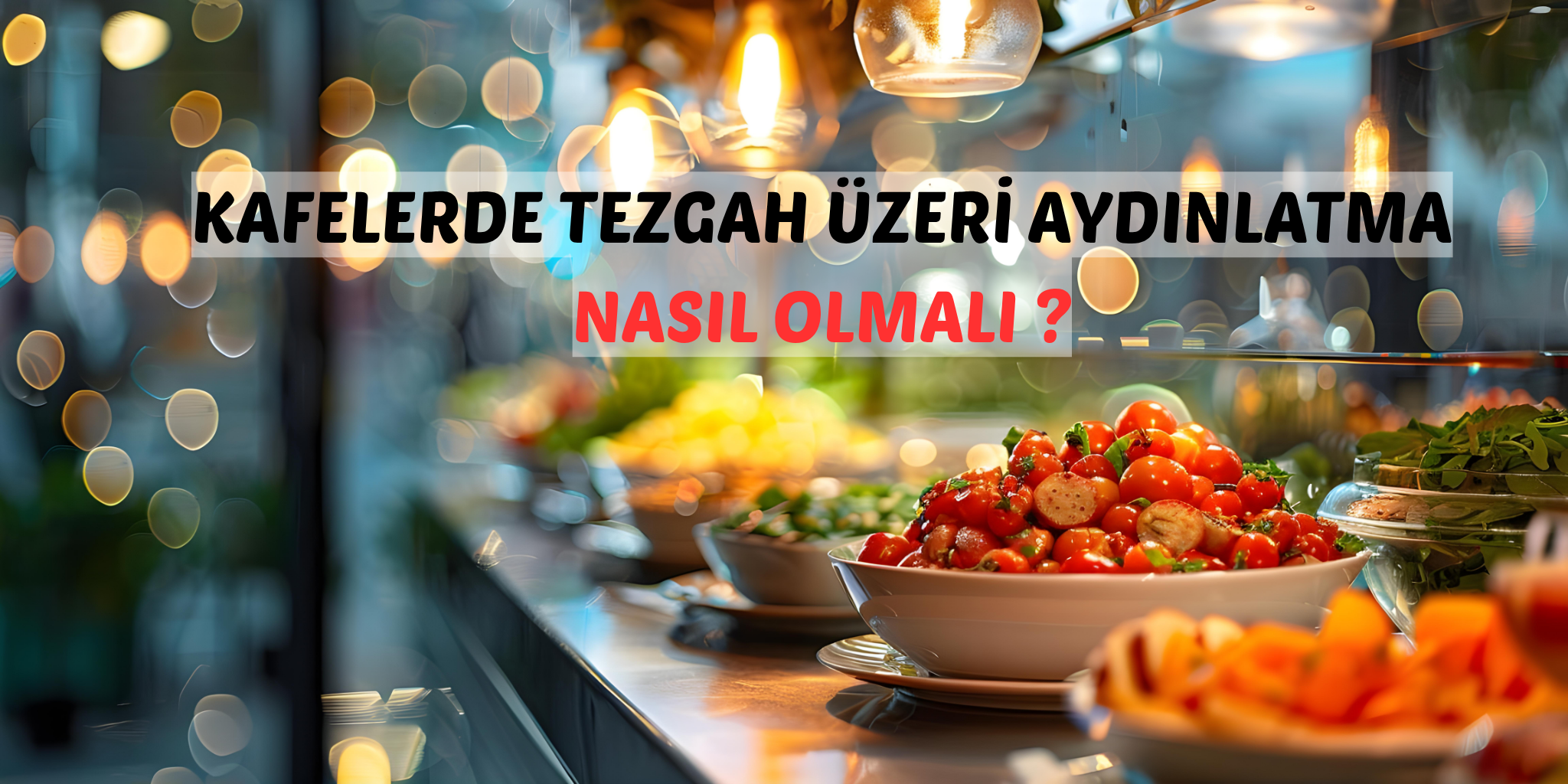 Kafelerde Tezgah Üzeri Aydınlatmalar Nasıl Olmalı?