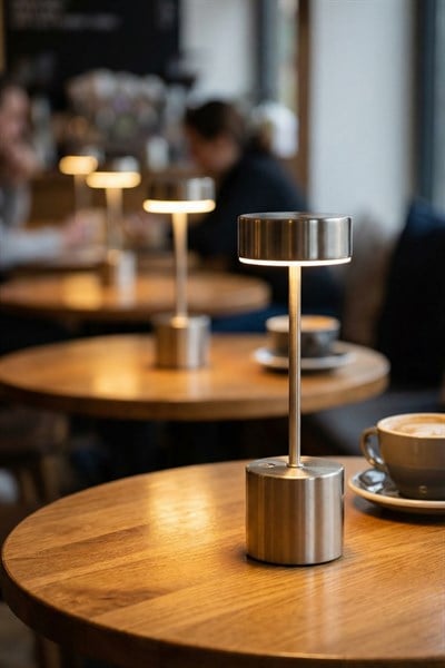 64003 Şarjlı Masa Lambası