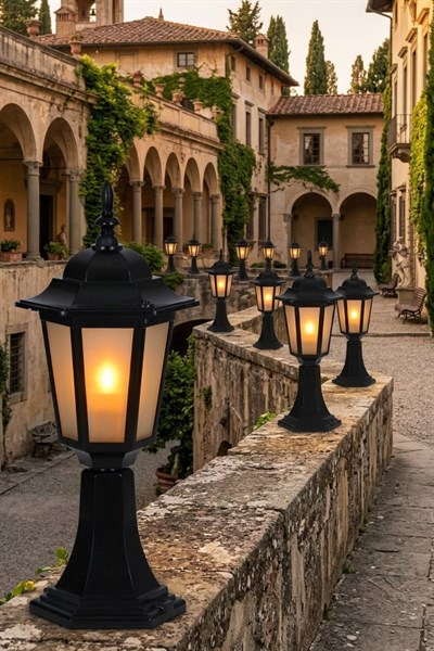 Avonni, 68061 Ailesi Siyah Bahçe Set Üstü Aydınlatma