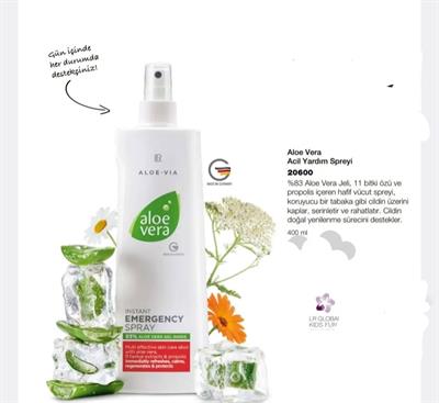 Aloe Vera Acil Yardim Spreyi