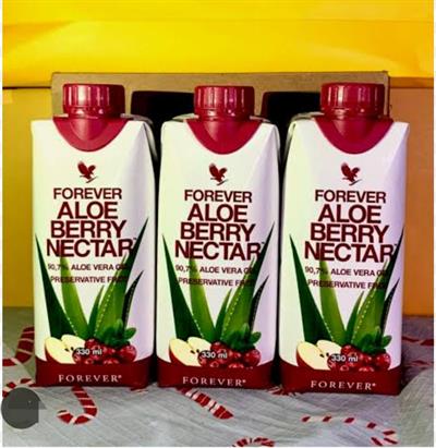 FOREVER ALOE BERRY NECTAR 330 ml X 3 ADET