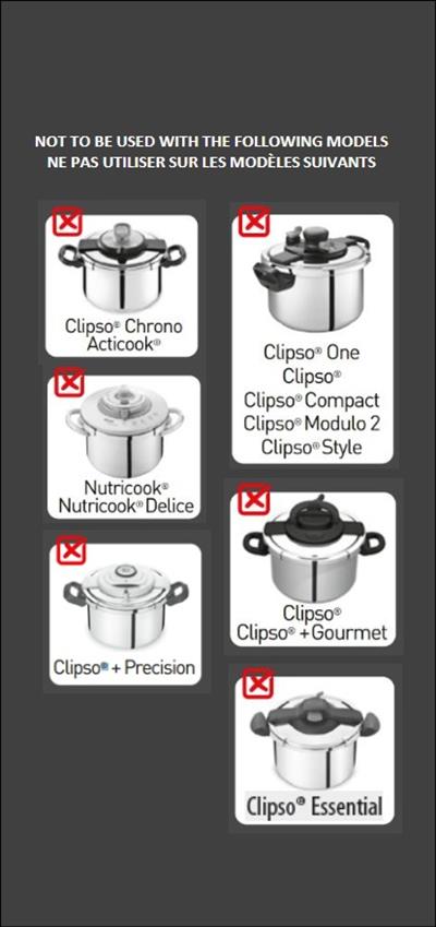 Tefal Clipso Düdüklü Tencere Lastiği (4,5/6L-22cm)