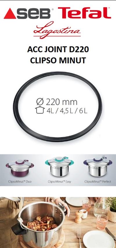 Tefal Clipso Minut 4,5-6L Düdüklü Tencere Lastiği (22cm)