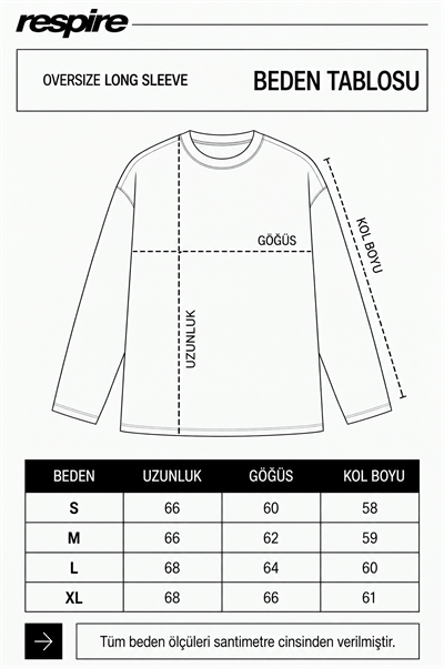 Erkek Always Baskılı Yıkamalı Oversize Long Sleeve Bordo