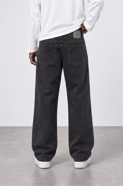 Erkek Baggy Jean Antrasit