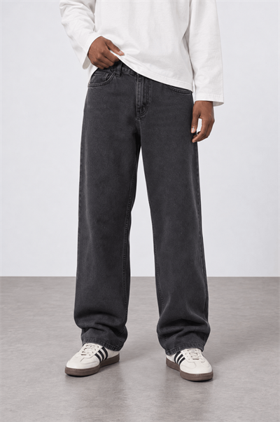 Erkek Baggy Jean Antrasit