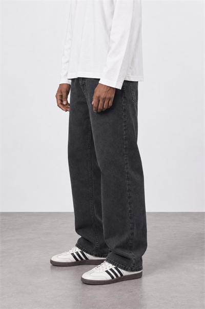 Erkek Baggy Jean Antrasit