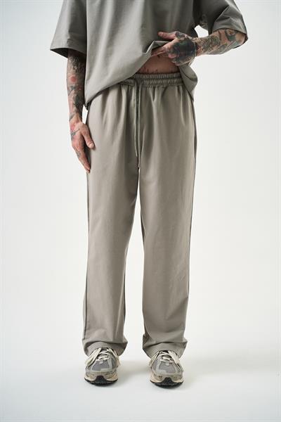 Erkek Basic Baggy Eşofman Altı Gri
