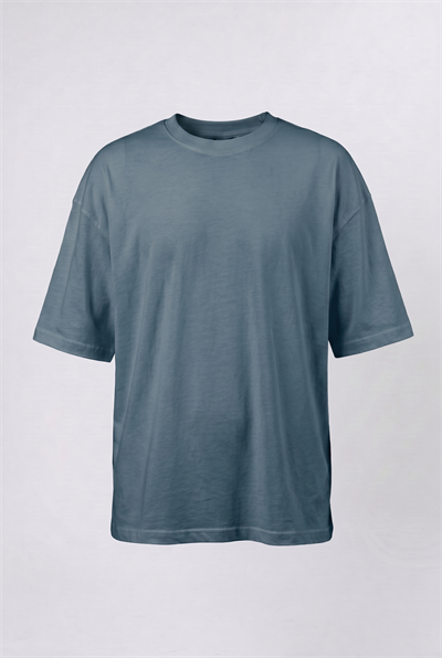 Erkek Basic Oversize T-Shirt Petrol