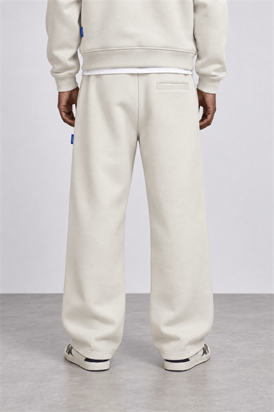 Erkek Basic Panda Baggy Eşofman Altı Bej