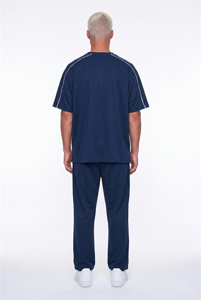 Erkek Court Baskılı Regular Fit Eşofman Takımı Lacivert