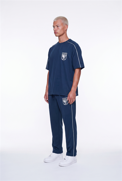 Erkek Court Baskılı Regular Fit Eşofman Takımı Lacivert