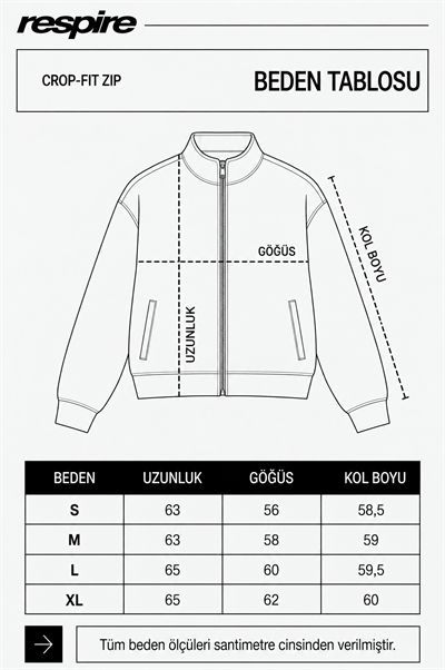 Erkek Crop Fit Panda Oversize Zip Gri Melanj
