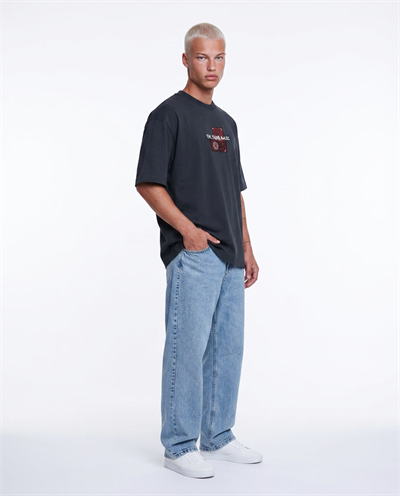 Erkek FFB Patch Oversize T-Shirt Füme