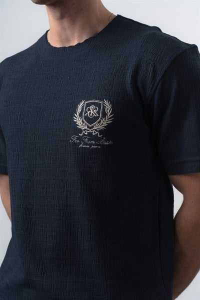 Erkek FFB Pis Dikişli T-Shirt Pantolon Takım Lacivert