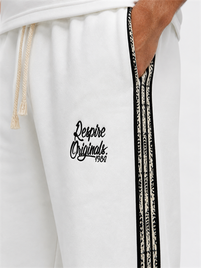 Erkek Originals Şerit Detaylı Regular Fit Eşofman Takımı Ekru
