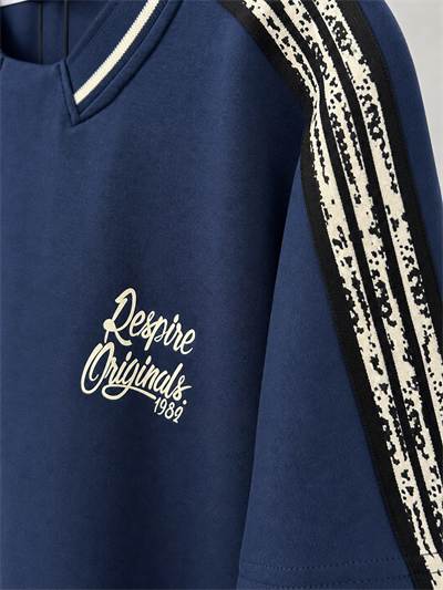 Erkek Originals Şerit Detaylı Regular Fit Eşofman Takımı Lacivert