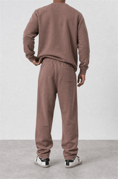 Erkek Respire Basic Baggy Eşofman Altı Kakao