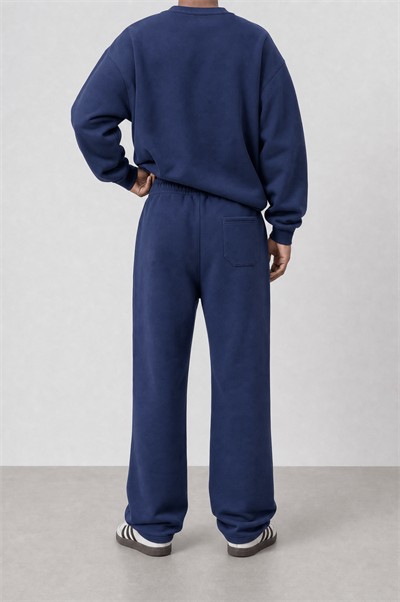 Erkek Respire Basic Baggy Eşofman Altı Lacivert
