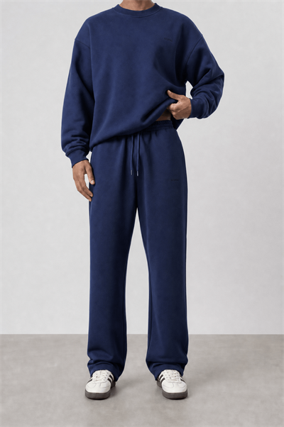 Erkek Respire Basic Baggy Eşofman Altı Lacivert