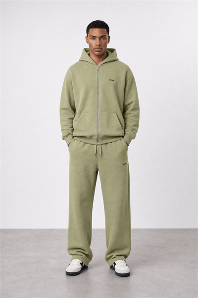 Erkek Respire Basic Oversize Zip Küf