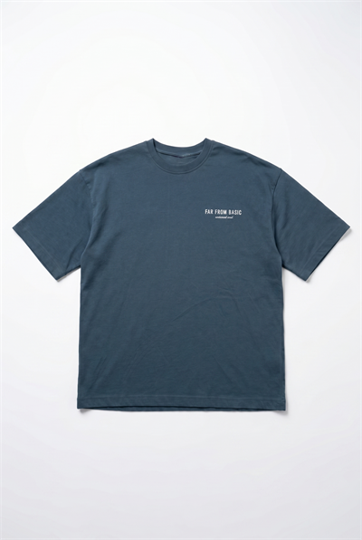 Erkek Respire x Itsbyzey Baskılı Oversize T-Shirt Petrol