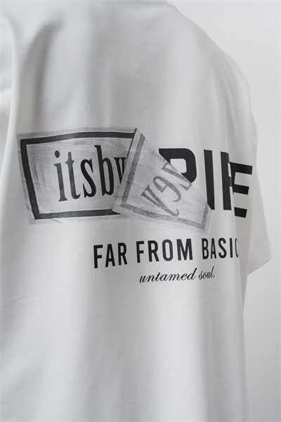 Erkek Respire x Itsbyzey Baskılı Oversize T-Shirt Beyaz