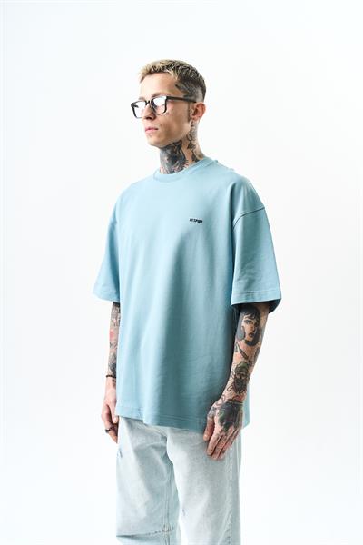 Erkek Respire Yazı Detaylı Oversize T-Shirt Prada