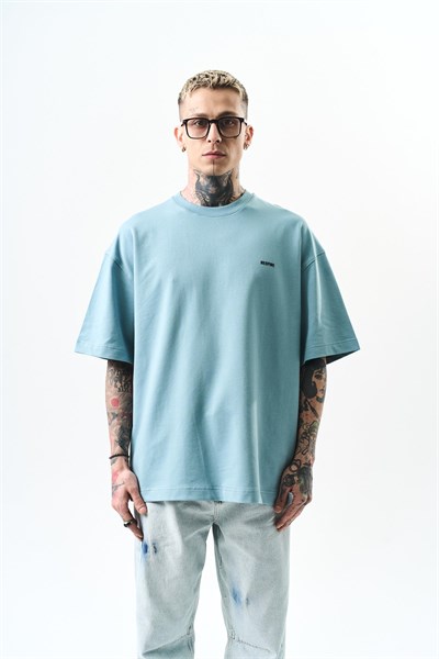 Erkek Respire Yazı Detaylı Oversize T-Shirt Prada