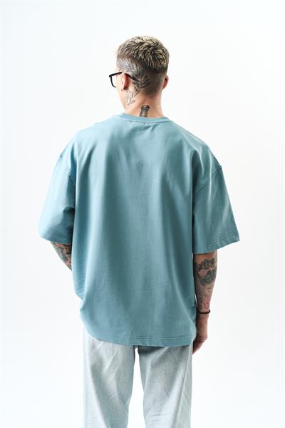 Erkek Respire Yazı Detaylı Oversize T-Shirt Prada