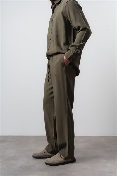 Erkek RS Modal Baggy Pantolon Haki