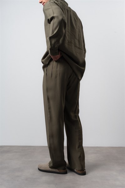 Erkek RS Modal Baggy Pantolon Haki
